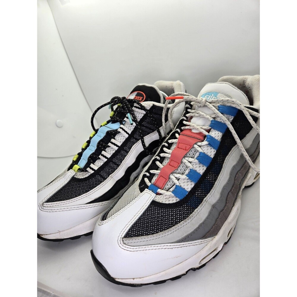 Nike Air Max 95 QS Greedy 2.0 Shoes Mens 11 Multicolor Athletic Running Sneakers - Picture 4 of 8